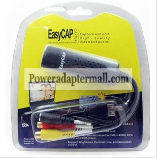 EasyCap 4 Channel USB 2.0 DVR Video Audio TV Capture Adapter